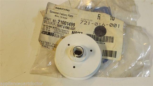 WHIRLPOOL CROSLEY WASHER 21001499 Skirt ring NEW IN BAG WHIRLPOOL CROSLEY WASHER 21001499 Skirt ring NEW IN BAG